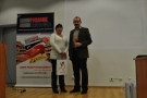 Pani Małgorzata Kamińska (Delikatesy Magda II z Torunia) laureatka nagrody ufundowanej przez Makro Cash & Carry
