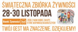 Świąteczna zbiórka żywności ruszyła.